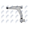 Bras de suspension - Bras des suspension avant pour Opel Vectra C 02 Signum 03 Fiat Croma 05 Saab 9-3 02- inférieur gauche ZW...