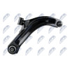 Bras de suspension - Bras des suspension avant pour Renault Clio Iii 05 Modus 04 - inférieur droit ZWD-RE-013