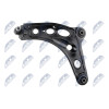 Bras de suspension - Bras des suspension avant pour Renault Trafic 06 Opel Vivaro 06 Nissan Primastar 06- gauche ZWD-RE-024