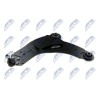 Bras de suspension - Bras des suspension avant pour Renault Trafic 01-06 Opel Vivaro 01-06 Nissan Primastar 01-06 gauche ZWD-...