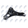 Bras de suspension - Bras des suspension avant pour Renault Twingo 14 Smart Fortwo 14- droit ZWD-RE-039