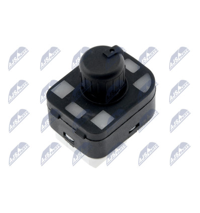 Boutons et interrupteurs - Commande ajustage du miroir pour Audi seat EWS-AU-047