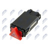 Boutons et interrupteurs - Interrupteur de signal de détresse pour Audi EWS-AU-054