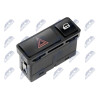 Boutons et interrupteurs - Interrupteur de signal de détresse pour Bmw EWS-BM-001