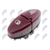 Boutons et interrupteurs - Interrupteur de signal de détresse pour Peugeot EWS-PE-017