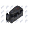 Boutons et interrupteurs - Interrupteur de signal de détresse pour Dacia EWS-RE-062