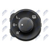 Boutons et interrupteurs - Commande ajustage du miroir pour Skoda EWS-SK-004