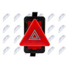 Boutons et interrupteurs - Interrupteur de signal de détresse pour Skoda EWS-SK-015