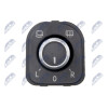 Boutons et interrupteurs - Commande ajustage du miroir pour Volkswagen seat EWS-VW-018