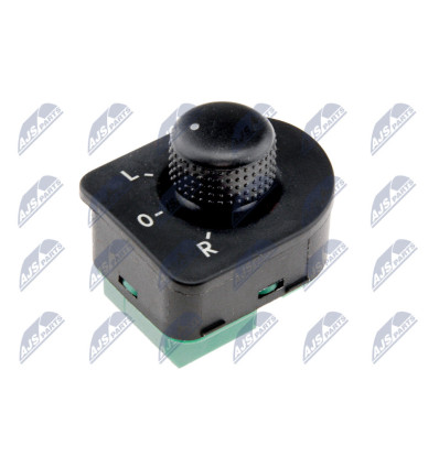 Boutons et interrupteurs - Commande ajustage du miroir pour Volkswagen EWS-VW-029