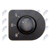 Boutons et interrupteurs - Commande ajustage du miroir pour Volkswagen EWS-VW-029