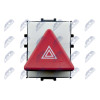 Boutons et interrupteurs - Interrupteur de signal de détresse pour Volkswagen EWS-VW-084