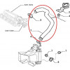 Durite de turbo superieur Alfa 147 1.9 JTD JTDM
