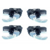 Lot de 4 poignées Nissan Qashqai avant arriere gauche droit Nissan