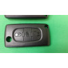 Coque + clé rabat pour Peugeot