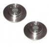 Disques de frein - Jeu de 2 Disques de frein Plein pour Renault Clio super 5 Express Dacia Logan 606700