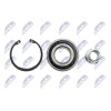 Roulement - Kit de roulements de roue pour Fiat,lancia KLP-FT-007