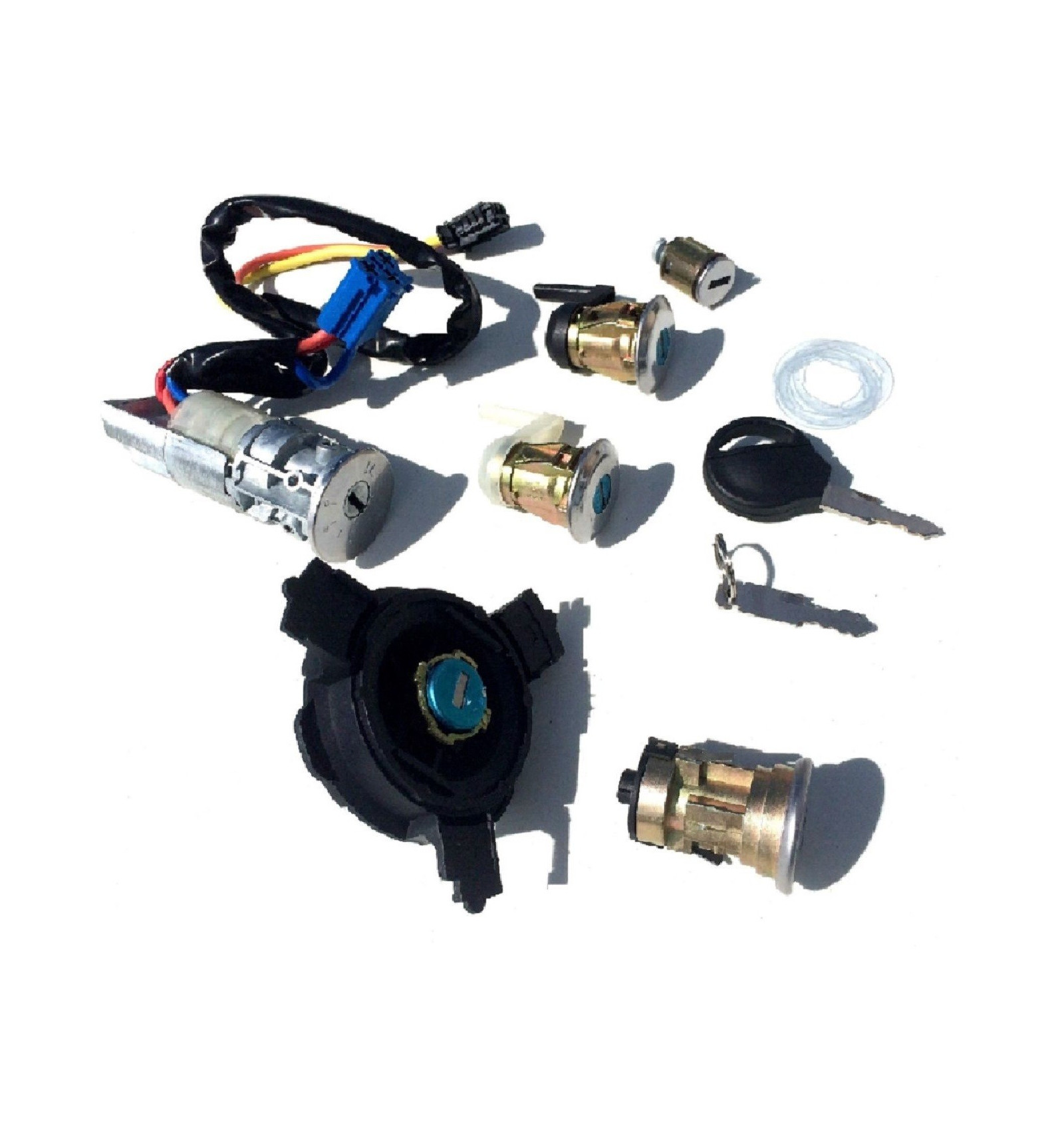 Kit Neiman serrure bouchon reservoir barillet pour Peugeot 206