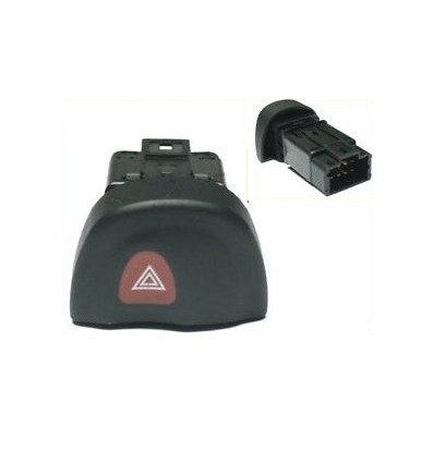Bouton de warning - Bouton de warning pour Renault Mégane Scénic phase 2 755AN