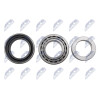 Roulement - Kit de roulements de roue pour Jeep KLT-CH-042