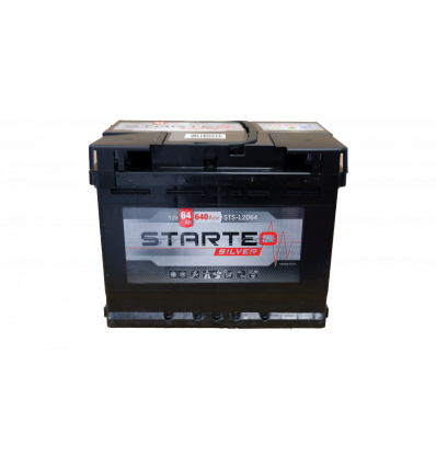 Batterie Starteo Silver 64 AH 640A Spécial HDI