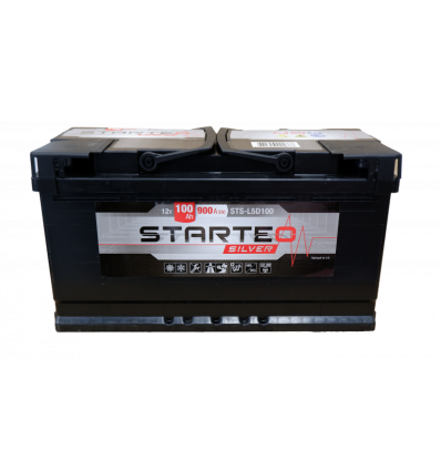 Batterie - Batterie Starteo 12v 100AH 750A DP-L5D100