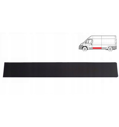 Baguette de protection latérale - Baguette de protection latéral arrière gauche pour Citroën jumper 2 Fiat ducato 3 Peugeot b...