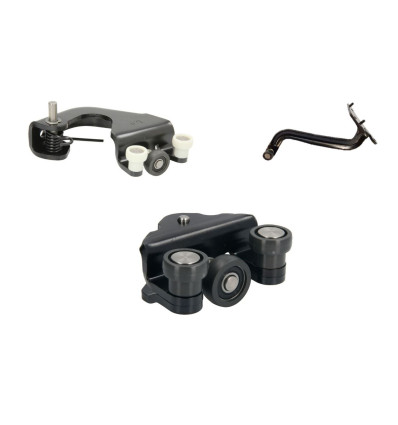 Tirant de porte - Pack de guidage à galets porte coulissante M2818/M2819/M2825 pour Citroën jumpy 2 Fiat scudo 2 Peugeot expe...