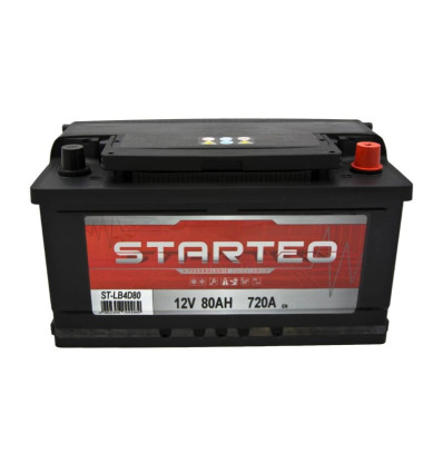 Batterie - Batterie Starteo 80AH 720A LB4D80