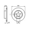 Jeu disques de frein avant Bosch pour Bmw serie 1 / 3 z4