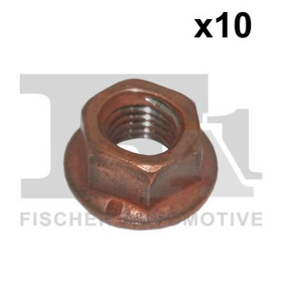 Écrou collecteur des gaz d'échappement FA1 pour Audi Bmw Citroën Fiat Kia Mercedes-benz Nissan Peugeot Seat Skoda Volkswagen