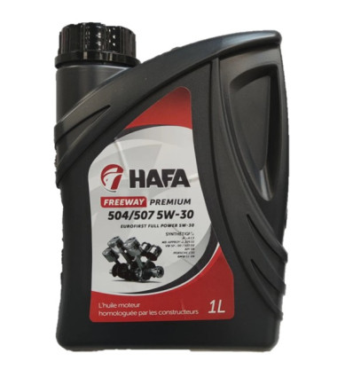 Huile moteur - Huile moteur HAFA 5W30 504/507 Long Life 1L 5W30 LL