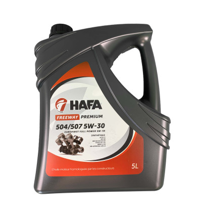 Huile moteur 5w30 504/507 Long Life 5L Huile moteur
