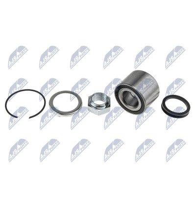 Roulement de moyeu - Roulement de roue arrière pour Citroën Ax C3 Saxo Peugeot 106 205 306 KLT-PE-015