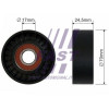 Poulies - Poulie-tendeur courroie trapézoïdale à nervures compatible pour Peugeot Ford Fiat Volvo Citroën Lancia FT44570