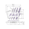 Plaquettes de frein - Kit de plaquettes de frein frein à disque compatible pour Citroën Peugeot FT29515