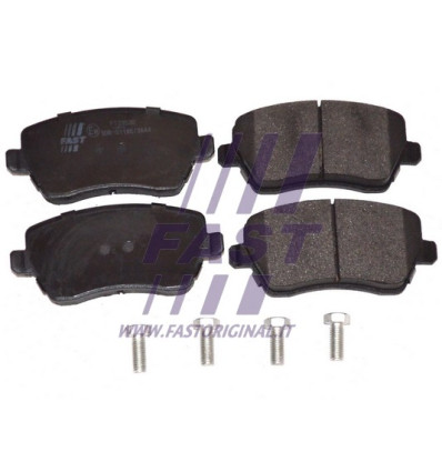Plaquettes de frein - Kit de plaquettes de frein frein à disque compatible pour Dacia Renault Nissan Mercedes-Benz Lada FT29530
