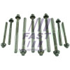 Autre - Jeu de boulons de culasse de cylindre compatible pour Uaz Fiat Iveco FT51501