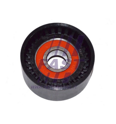 Courroies de distribution - Poulie renvoi/transmission courroie trapézoïdale à nervures compatible pour Renault Dacia Mitsubi...