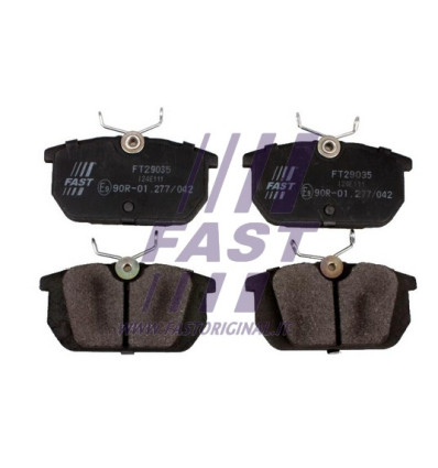 Plaquettes de frein - Kit de plaquettes de frein frein à disque compatible pour Alfa Romeo Audi Lancia Fiat FT29035