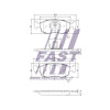 Plaquettes de frein - Kit de plaquettes de frein frein à disque compatible pour Fiat FT29122