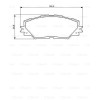 Jeu plaquettes de frein avant Bosch 0 986 494 174 pour Auris Mirai Prius Rav4