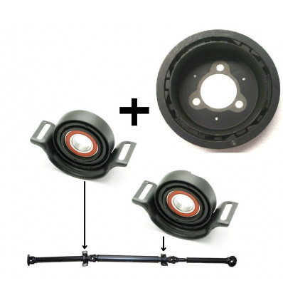 2 Paliers arbre de transmission bague damper d equilibrage Renault Kangoo Pack d'article