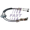 Câble de boîte de vitesse manuelle - Tirette à câble boîte de vitesse manuelle compatible pour Renault Opel FT73033