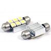 2 Ampoules Navettes à led effet Xenon c5w 37mm Ampoule Xenon