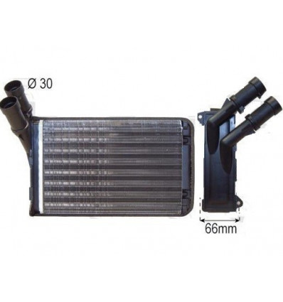 Chauffage et ventilation - Radiateur de chauffage pour Citroën Berlingo Xsara Xantia Zx Peugeot 306 type Behr 721 419