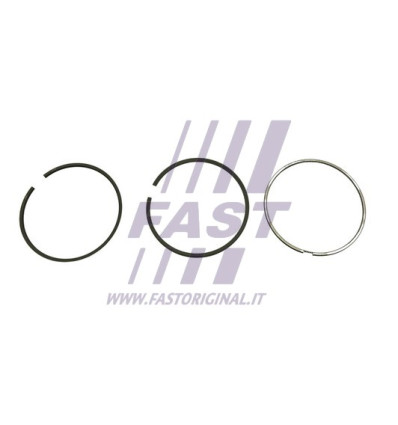 Pistons - Jeu de segments de pistons compatible pour Ford jaguar Peugeot Citroën Ford australia Land rover Fiat FT47387/0