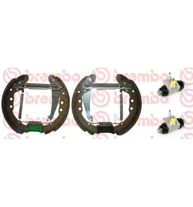 Kit mâchoires de frein arrière Brembo K 85 032 pour Audi Seat Volkswagen