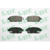 Plaquettes de frein - Jeu plaquettes de frein arrière LPR 05P1575 pour Chevrolet Opel Vauxhall 05P1575