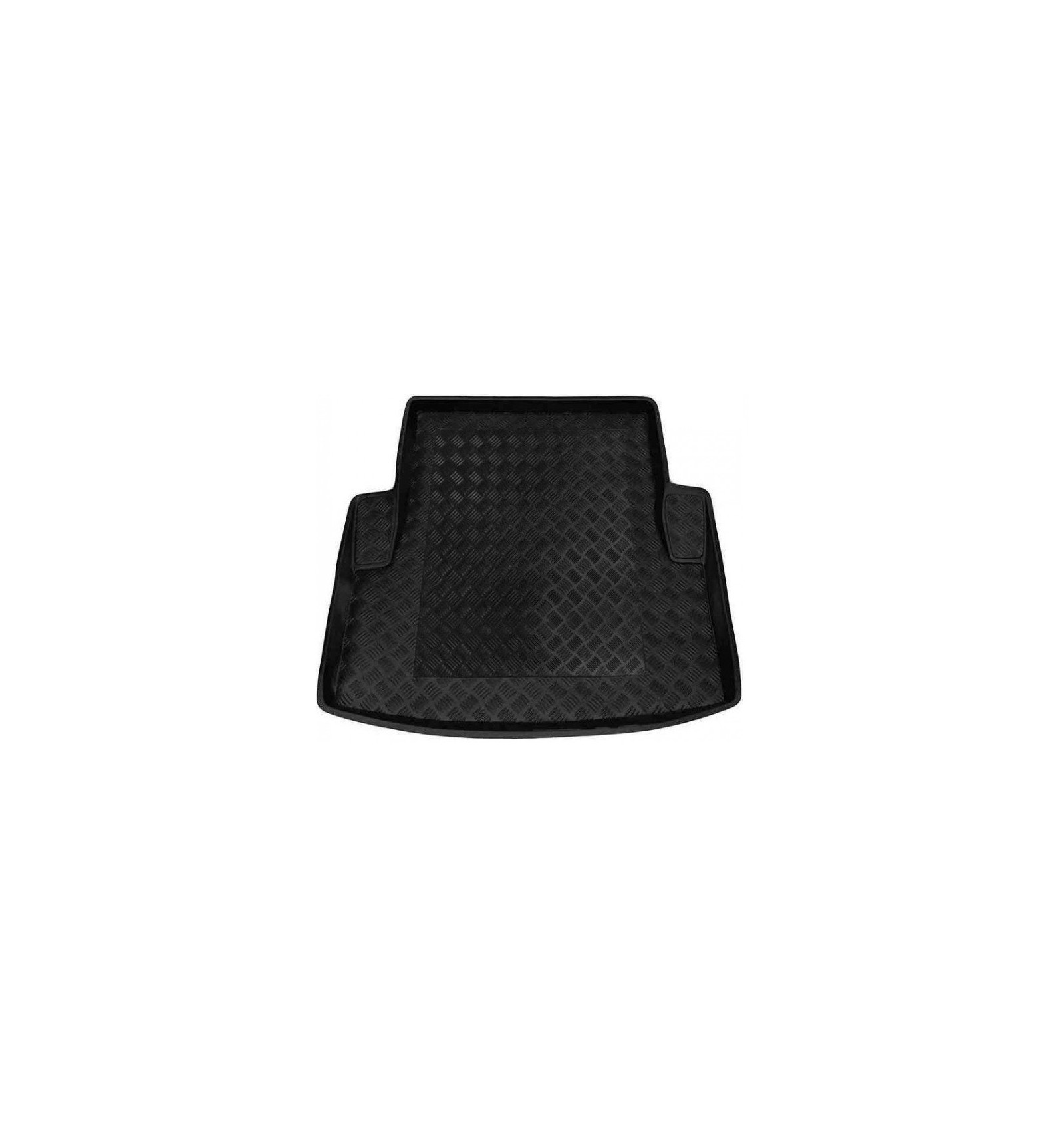  Voiture Tapis Coffre Tapis Coffre Voiture en Cuir PU Doublure  Coffre Voiture, pour BMW E90 Série 3 E93 F30 F34 G20 G28 Tapis Coffre  Protection (Couleur : Black White, Taille 